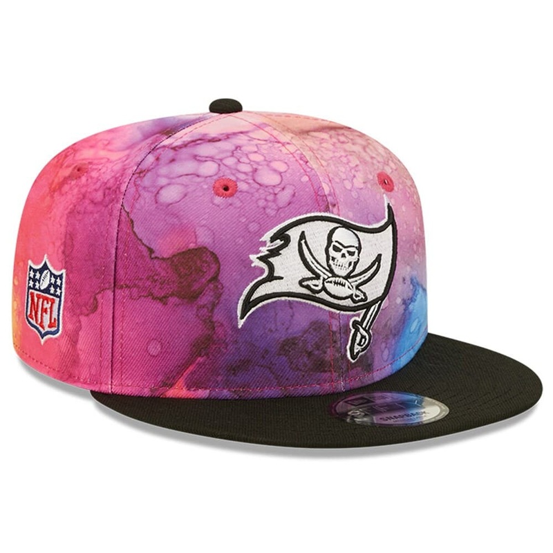 Tampa Bay Buccaneers New Era NFL 22 Crucial Catch 9FIFTY Snapback Hat  – Pink/Black