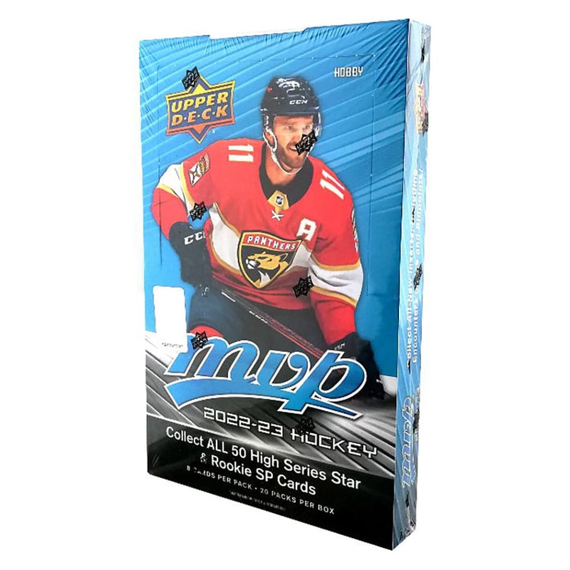 Upper Deck 22-23 NHL MVP Trading Card Hobby Box