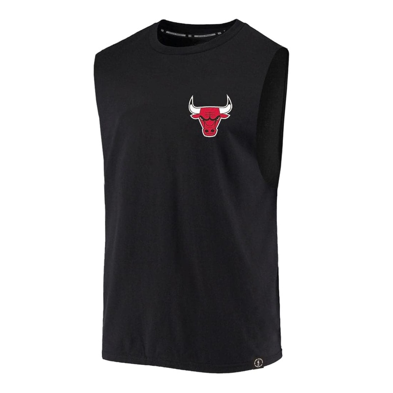Youths Chicago Bulls NBA Essentials Rockford Sleeveless Muscle T-Shirt – Black