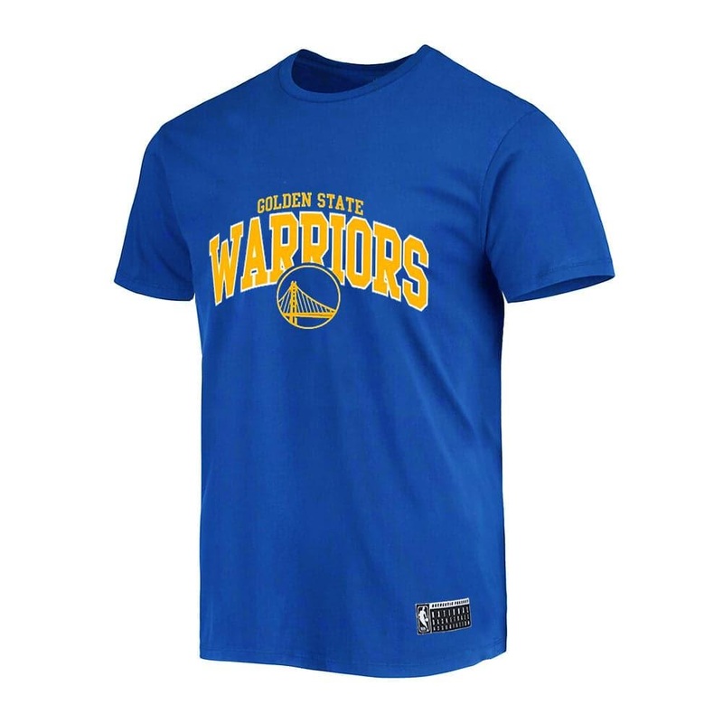 Youths Golden State Warriors NBA Essentials Team Arch T-Shirt – Blue