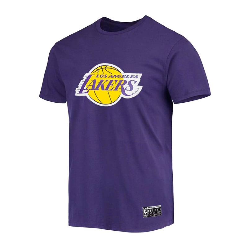 Youths Los Angeles Lakers NBA Essentials Team Logo T-Shirt – Purple