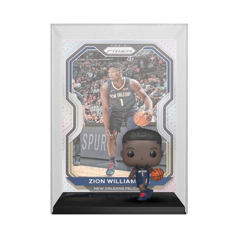 Zion Williamson New Orleans Pelicans Funko NBA Prizm Trading Card Figure – Navy