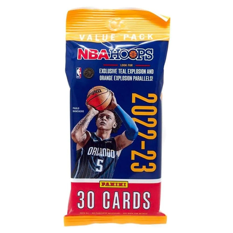 2022-23 NBA Panini Hoops Basketball Trading Card Jumbo Value Fat Pack