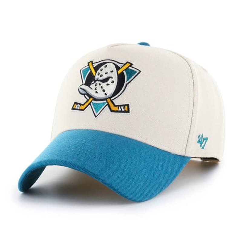 Anaheim Ducks ’47 NHL 2 Tone Replica MVP DT Snapback Hat – Natural