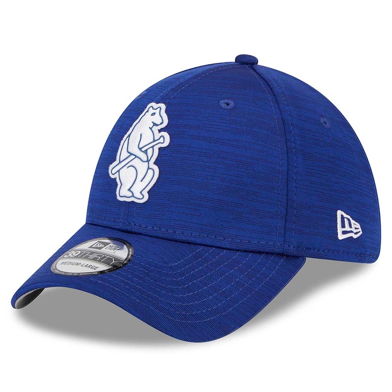 Chicago Cubs Cooperstown New Era MLB 23 Clubhouse 39THIRTY Stretch-Fit Hat – Blue