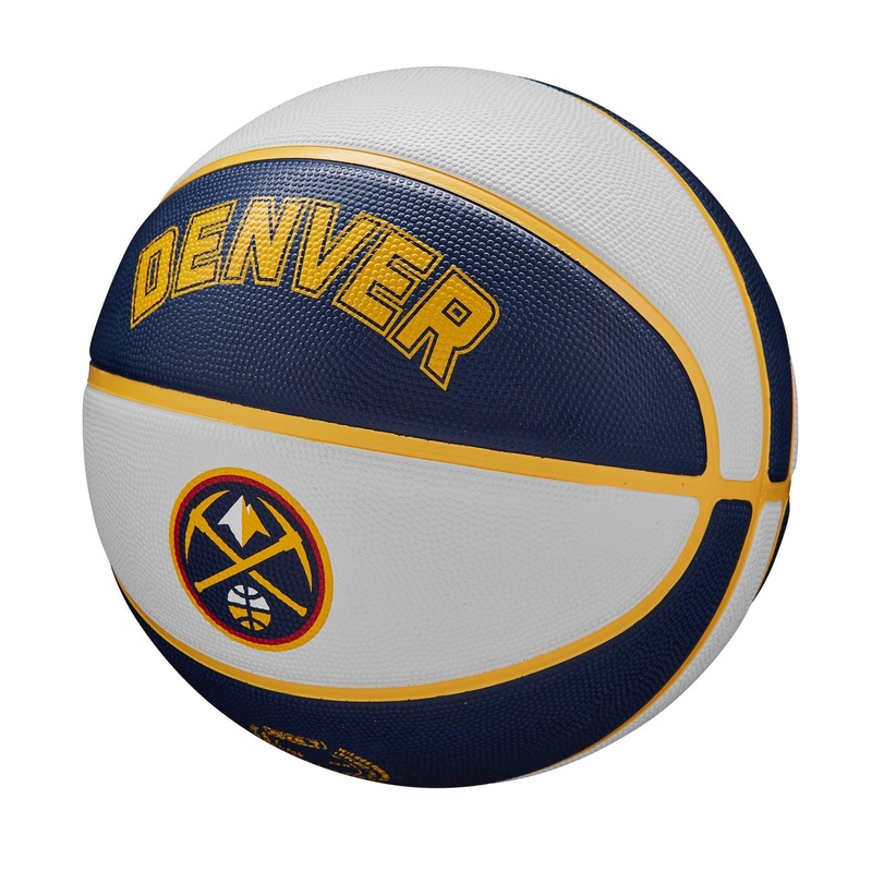 Denver Nuggets Wilson NBA 22-23 City Edition All Surface Basketball Ball
