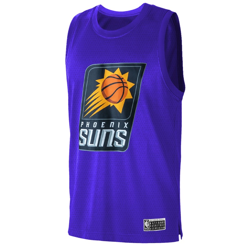Devin Booker Phoenix Suns NBA Essentials Name & Number Mesh Jersey – Purple