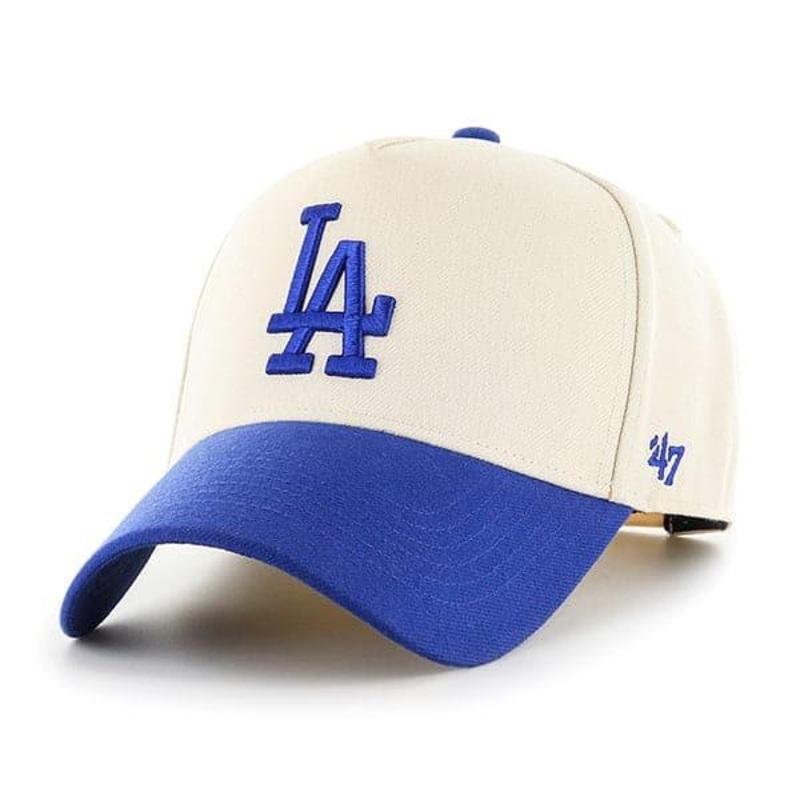 Los Angeles Dodgers ’47 MLB 2 Tone Replica MVP DT Snapback Hat – Natural