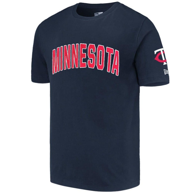Minnesota Twins New Era MLB Applique Wordmark T-Shirt – Navy