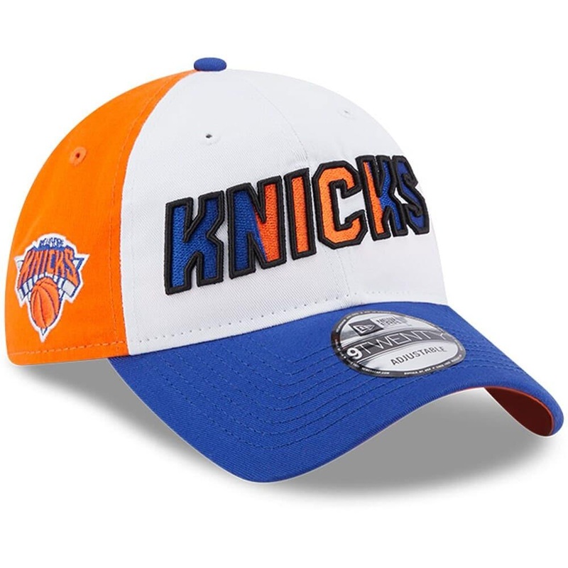 New York Knicks New Era NBA 22-23 Back Half 9TWENTY Strapback Hat
