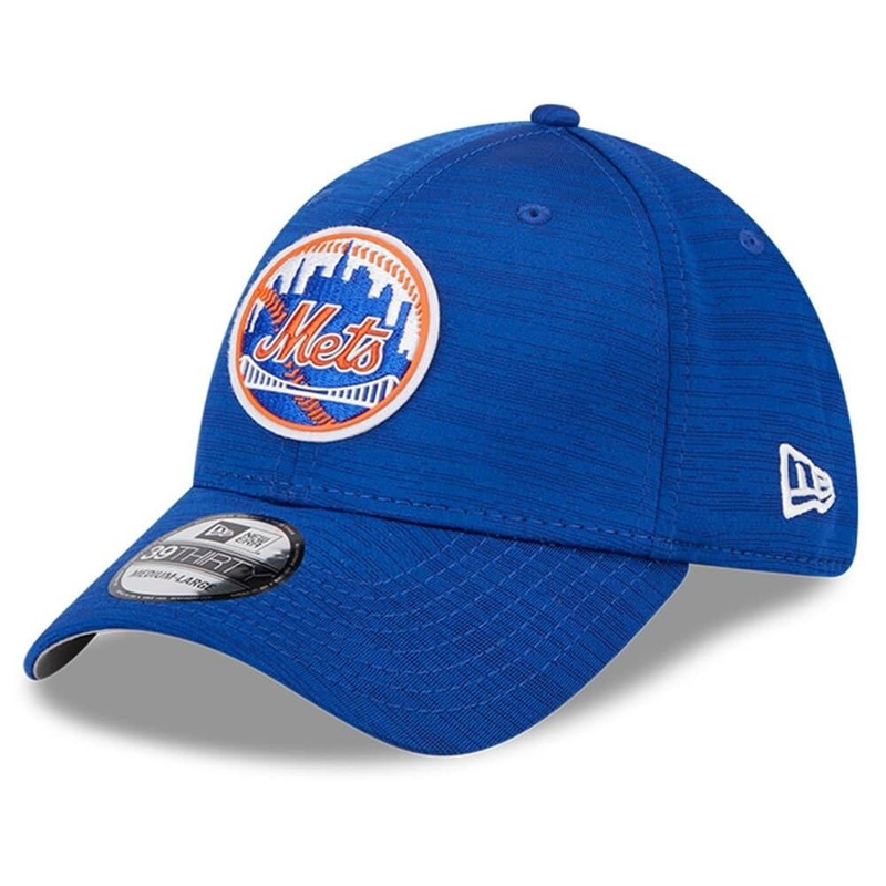 New York Mets New Era MLB 23 Clubhouse 39THIRTY Stretch-Fit Hat – Blue