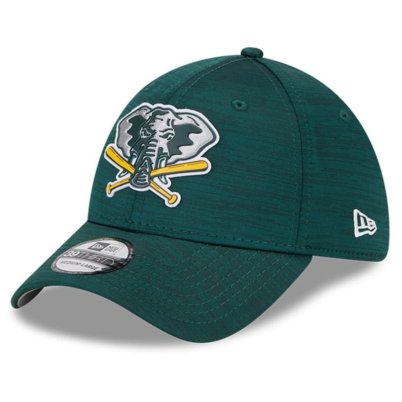Oakland Athletics New Era MLB 23 Clubhouse 39THIRTY Stretch-Fit Hat – Green