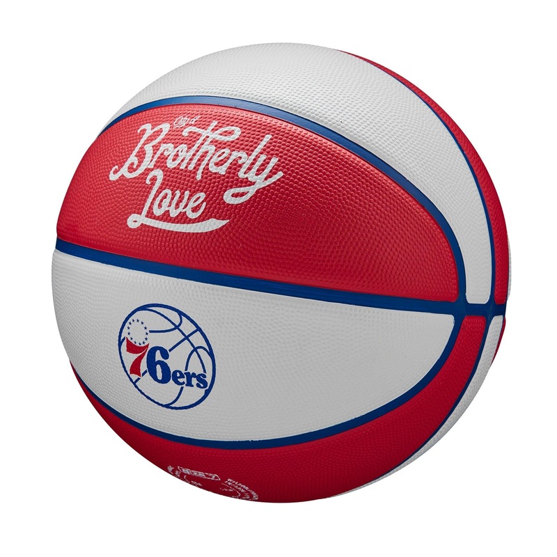 Philadelphia 76ers Wilson NBA 22-23 City Edition All Surface Basketball Ball