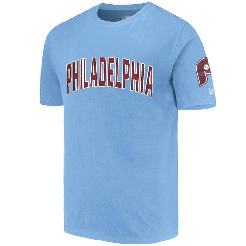 Philadelphia Phillies New Era MLB Applique Wordmark T-Shirt – Blue