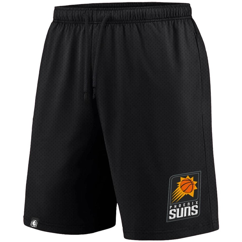 Phoenix Suns NBA Essentials Team Logo Mesh Shorts – Black