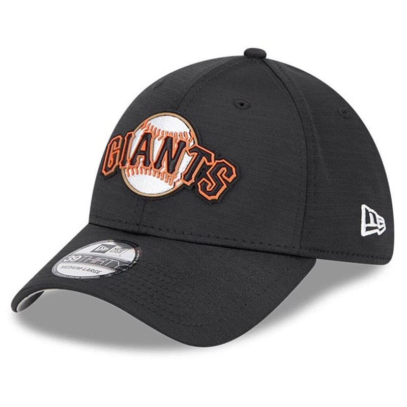 San Francisco Giants New Era MLB 23 Clubhouse 39THIRTY Stretch-Fit Hat – Black