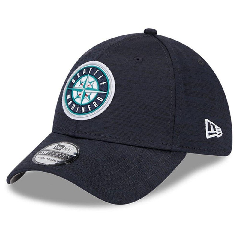 Seattle Mariners New Era MLB 23 Clubhouse 39THIRTY Stretch-Fit Hat – Navy