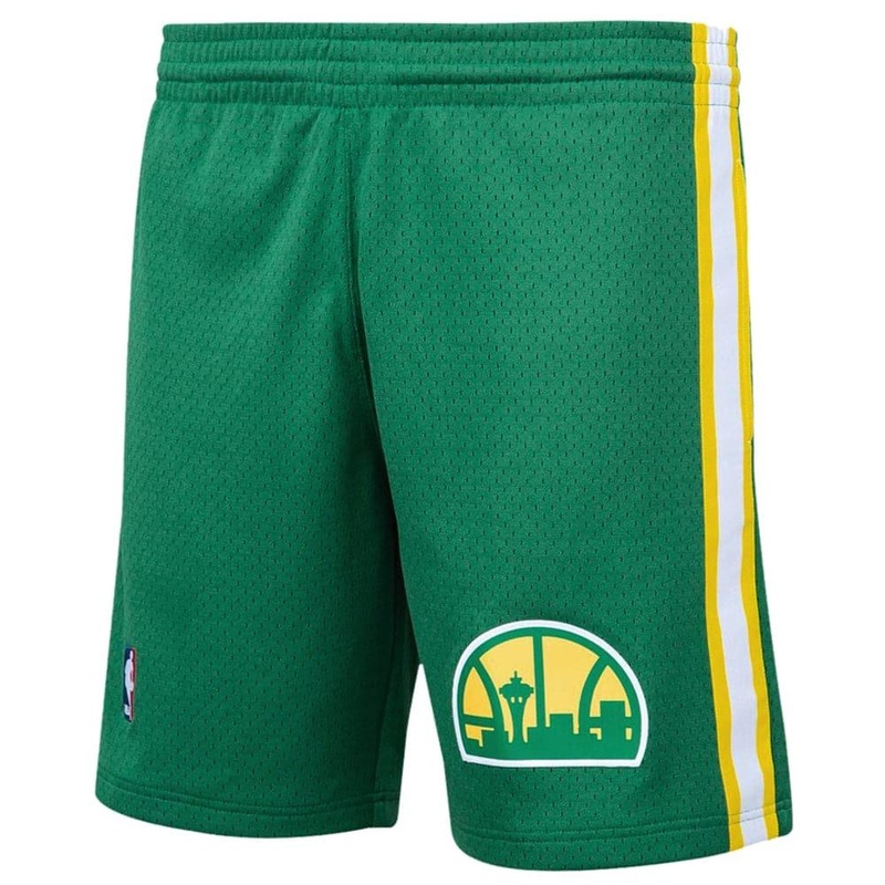 Seattle Supersonics Mitchell & Ness NBA Swingman Shorts 94-95  – Green