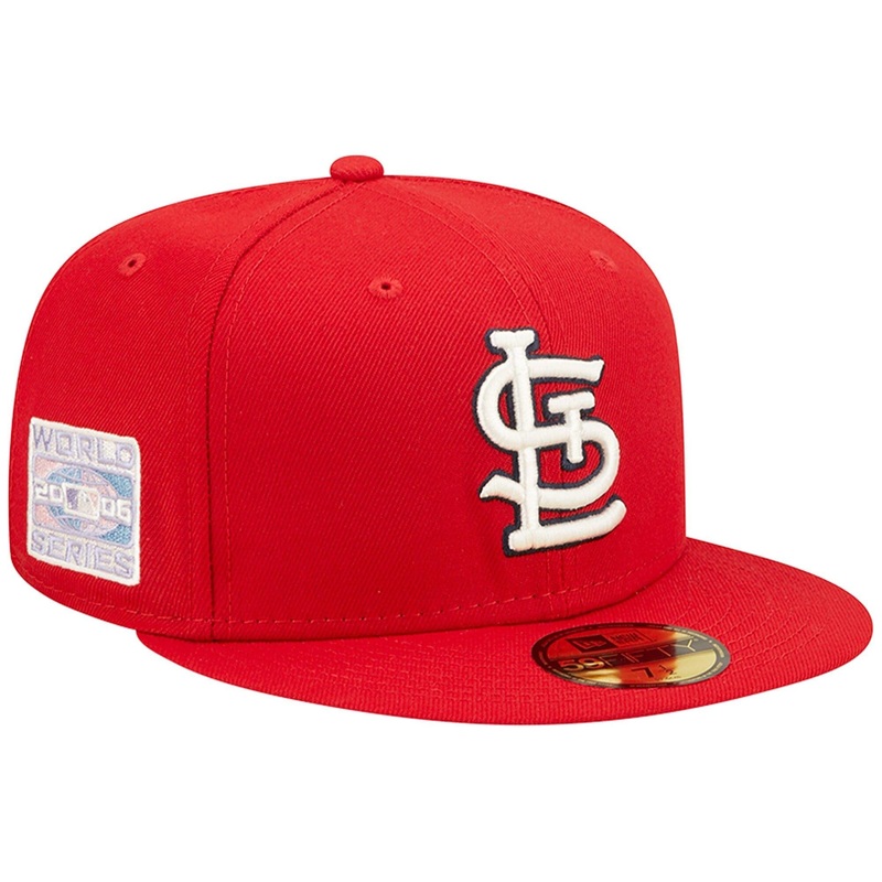 St Louis Cardinals New Era MLB Pop Sweat 59FIFTY Fitted Hat – Red