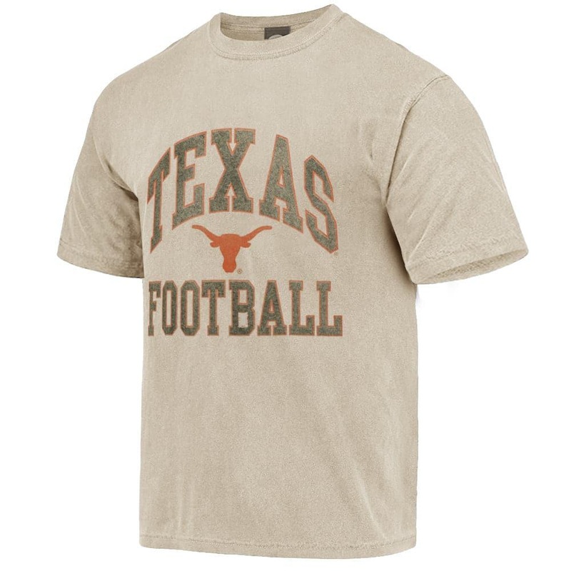 Texas Longhorns NCAA Vintage Arch Vintage T-Shirt – Clay