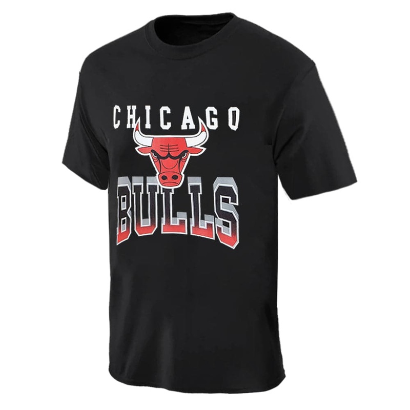Womens Chicago Bulls NBA Essentials Bridgeport Oversized T-Shirt – Black