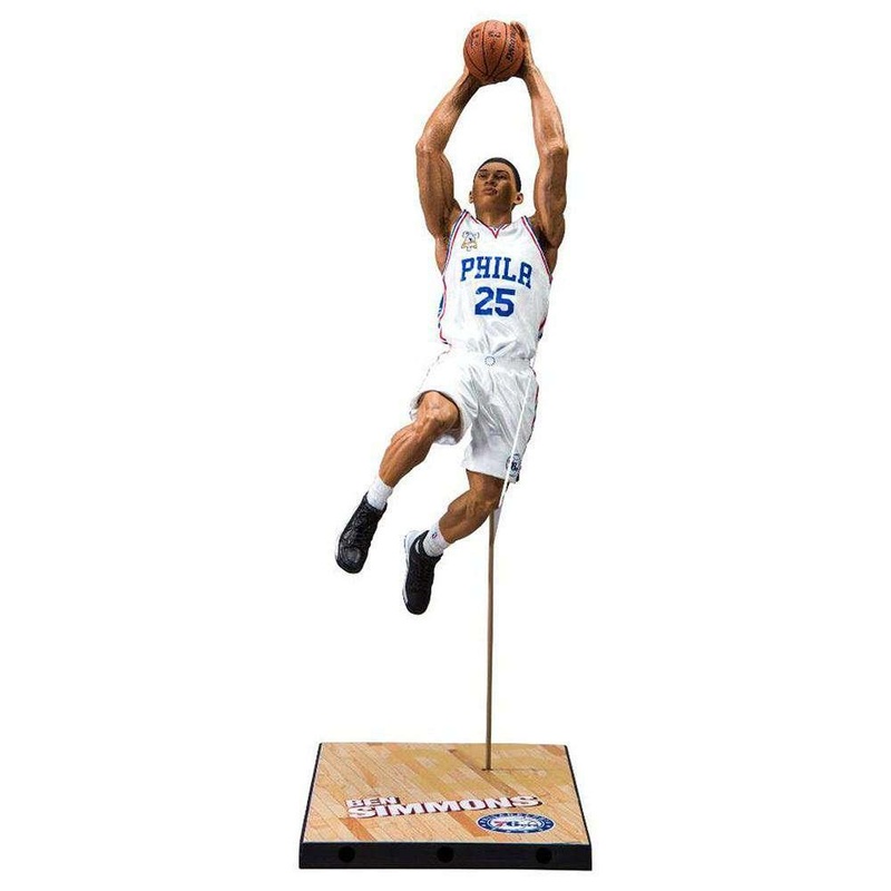 Ben Simmons Philadelphia 76ers McFarlane NBA Series 30 7″ Figure – White