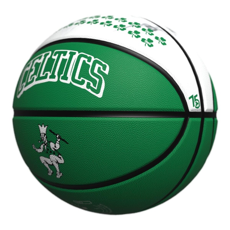 Boston Celtics Wilson NBA 21-22 City Edition Collector Basketball Ball – Size 7