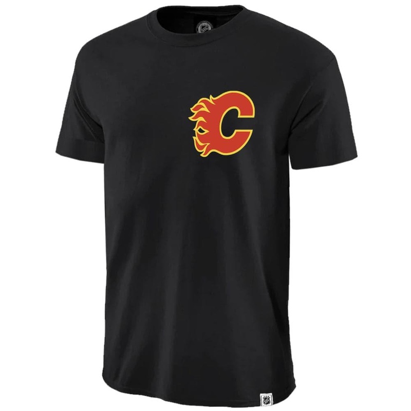 Calgary Flames Majestic NHL Jeaner T-Shirt – Black