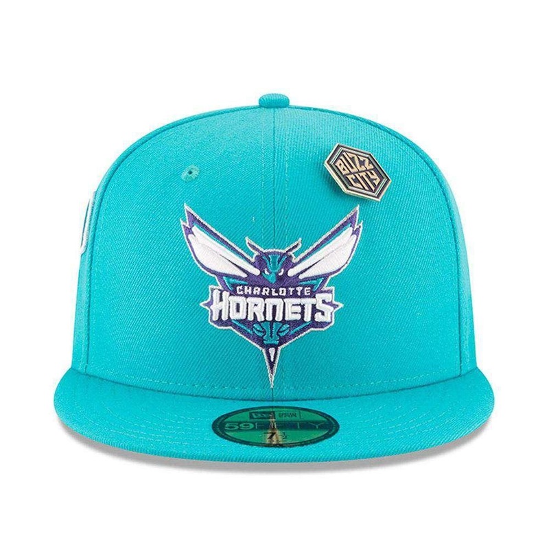 Charlotte Hornets New Era NBA 2018 NBA Draft 9FIFTY Snapback Hat – Teal