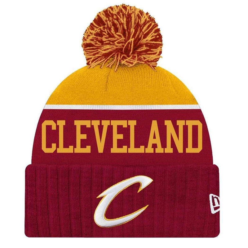 Cleveland Cavaliers New Era NBA Team Dip Beanie – Cardinal