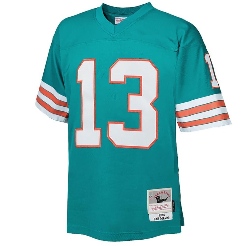Dan Marino Miami Dolphins Mitchell & Ness NFL Legacy Jersey – Aqua