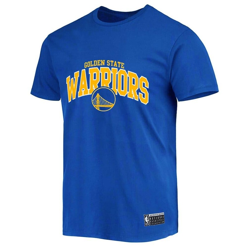 Golden State Warriors NBA Essentials Team Arch T-Shirt – Blue