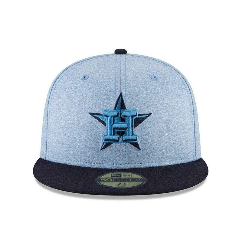 Houston Astros New Era MLB 2018 Fathers Day AC On-Field 59FIFTY Fitted Hat – Blue