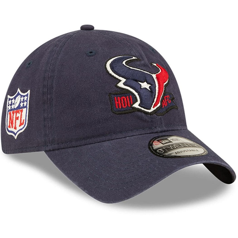 Houston Texans New Era NFL 22 Sideline 9TWENTY Strapback Hat – Navy