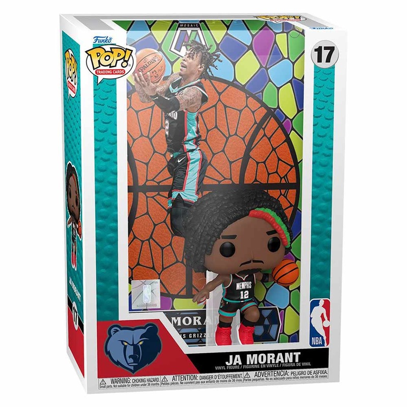 Ja Morant Memphis Grizzlies Funko NBA Mosaic Trading Card Pop Figure
