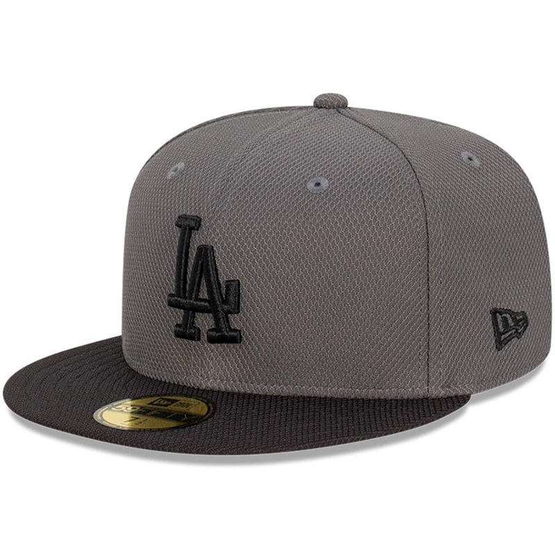 Los Angeles Dodgers New Era MLB Storm Diamond Era 59FIFTY Fitted Hat – Graphite