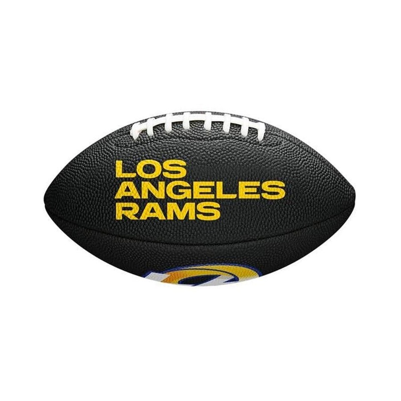 Los Angeles Rams Wilson NFL Mini Size Team Football – Black