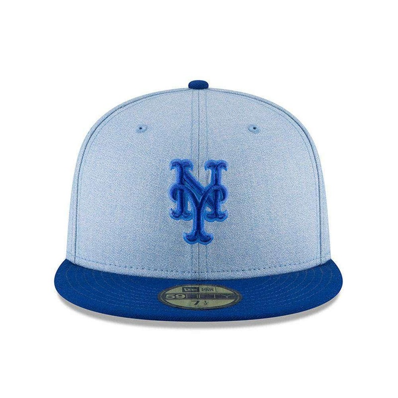 New York Mets New Era MLB 2018 Fathers Day AC On-Field 59FIFTY Fitted Hat – Blue