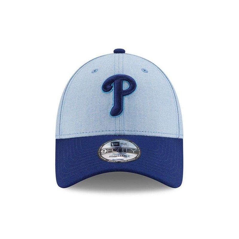 Philadelphia Phillies New Era MLB 2018 Fathers Day 9FORTY Curved Hat – Blue