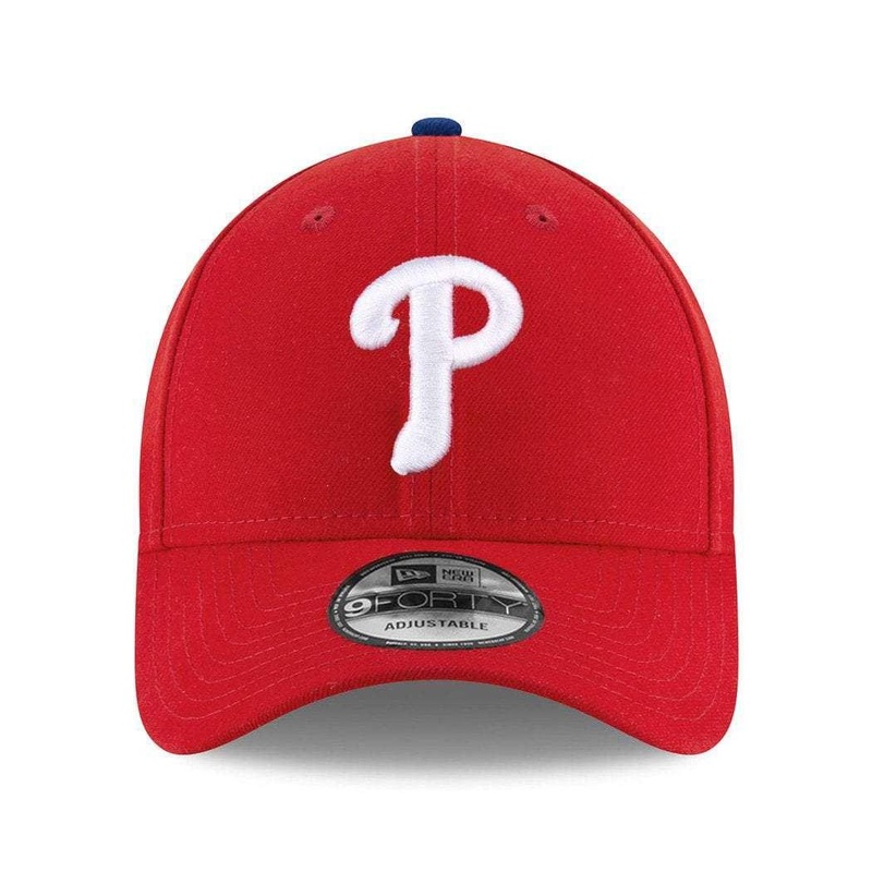 Philadelphia Phillies New Era MLB League 9FORTY Curve Hat – Red