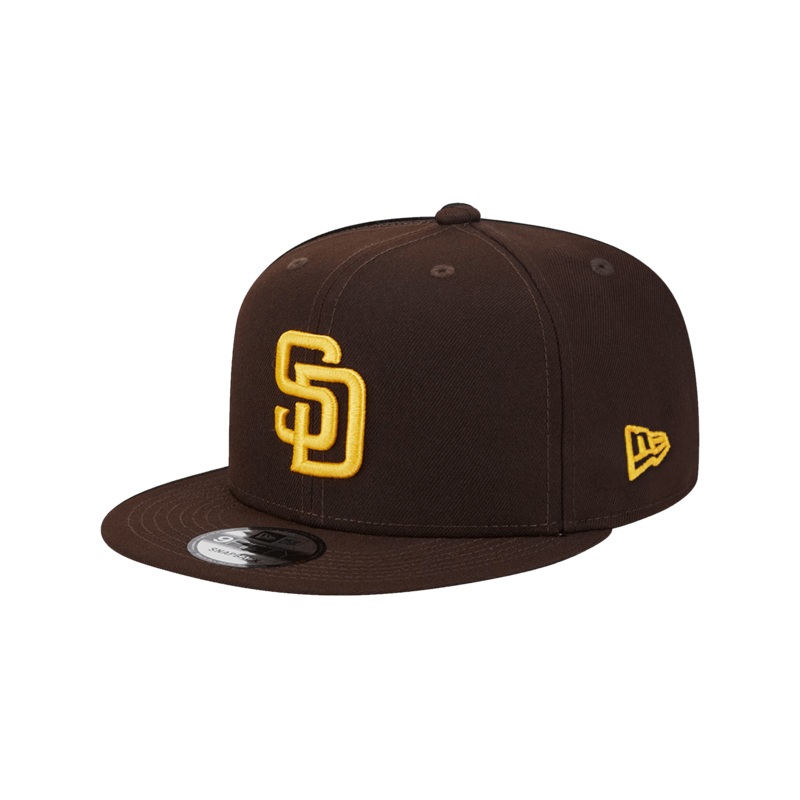 San Diego Padres New Era MLB Team 9FIFTY Snapback Hat – Brown