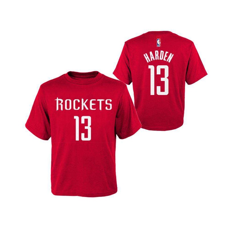 Toddler James Harden Houston Rockets Outerstuff NBA Player T-Shirt – Red