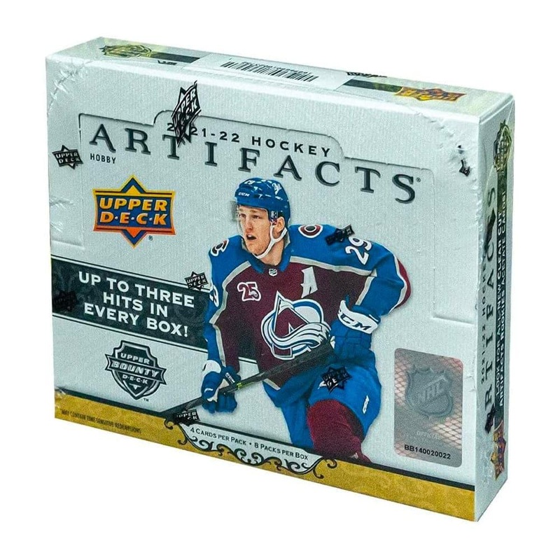 Upper Deck 21-22 NHL Artifacts Trading Card Hobby Box