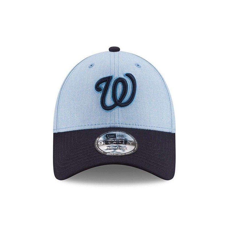 Washington Nationals New Era MLB 2018 Fathers Day 9FORTY Curved Hat – Blue
