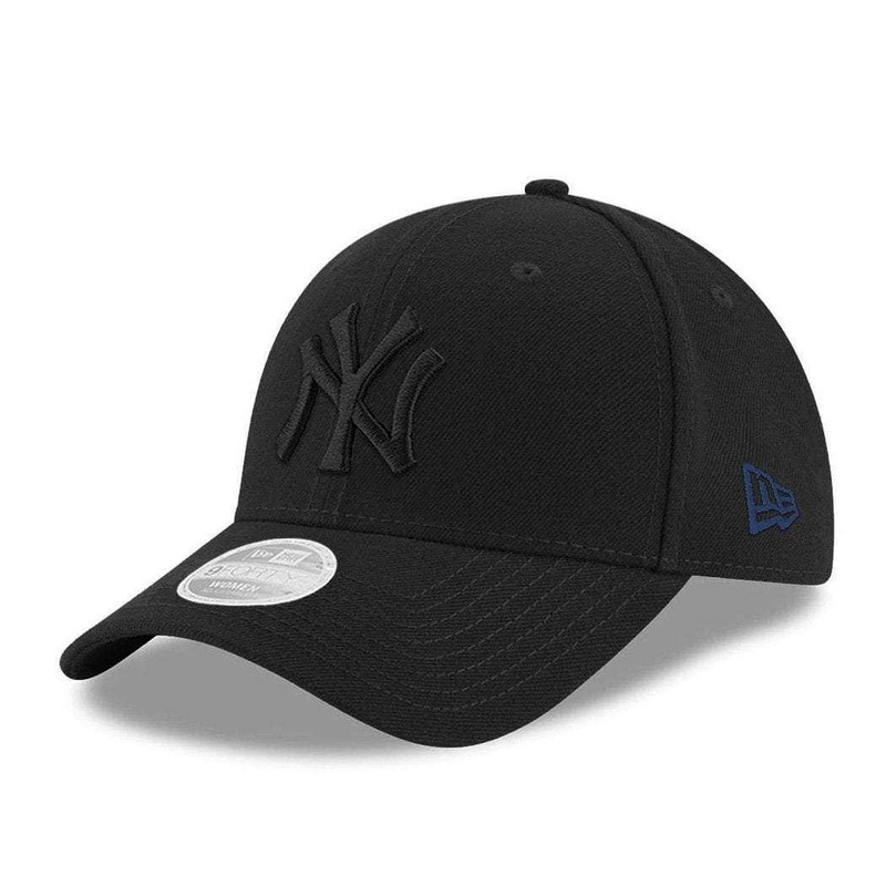 Womens New York Yankees New Era MLB Flag Hit 9FORTY Hat – Black