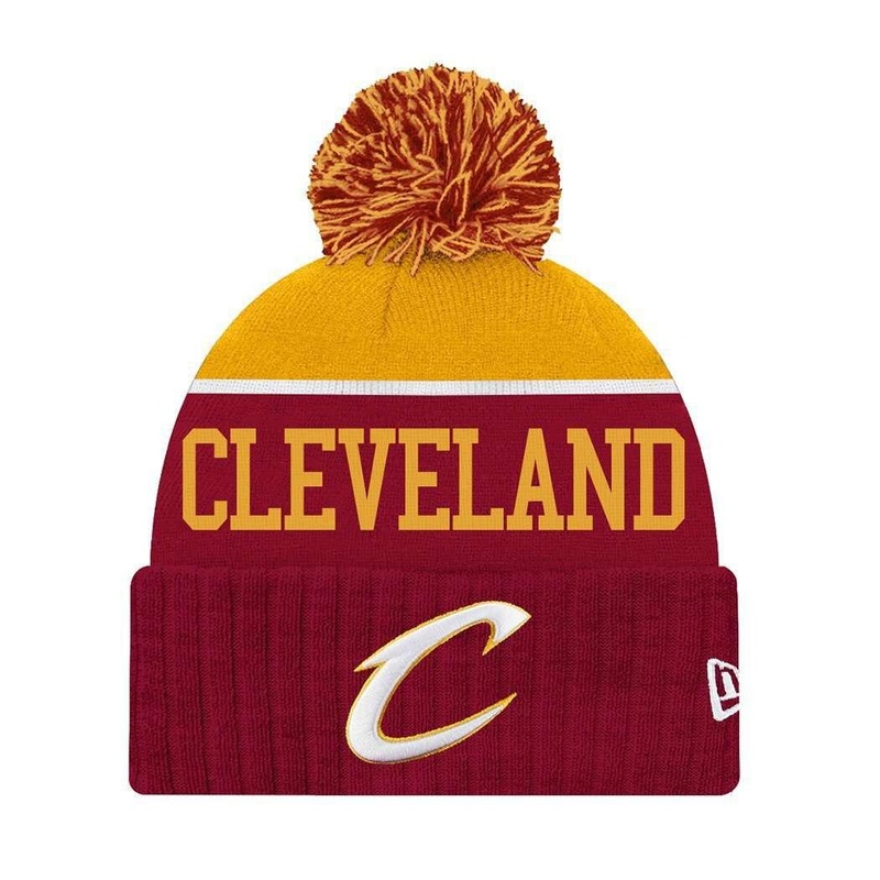 Youths Cleveland Cavaliers New Era NBA Team Dip Beanie – Cardinal