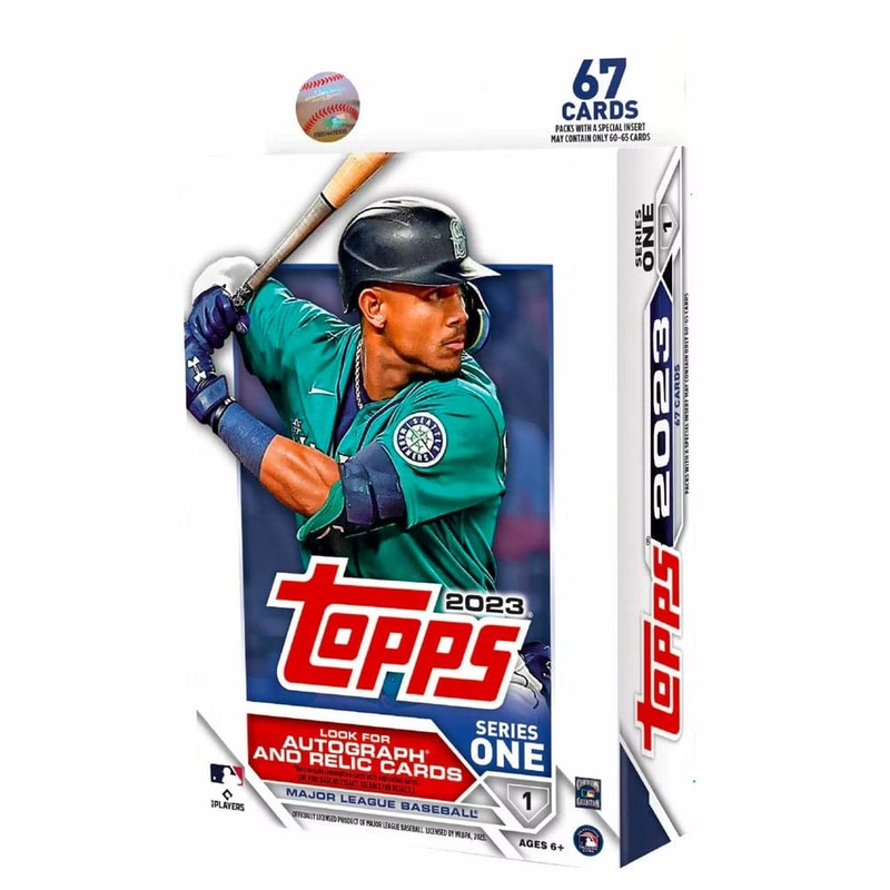 2023 Topps MLB Series 1 Baseball Trading Card Hanger Box