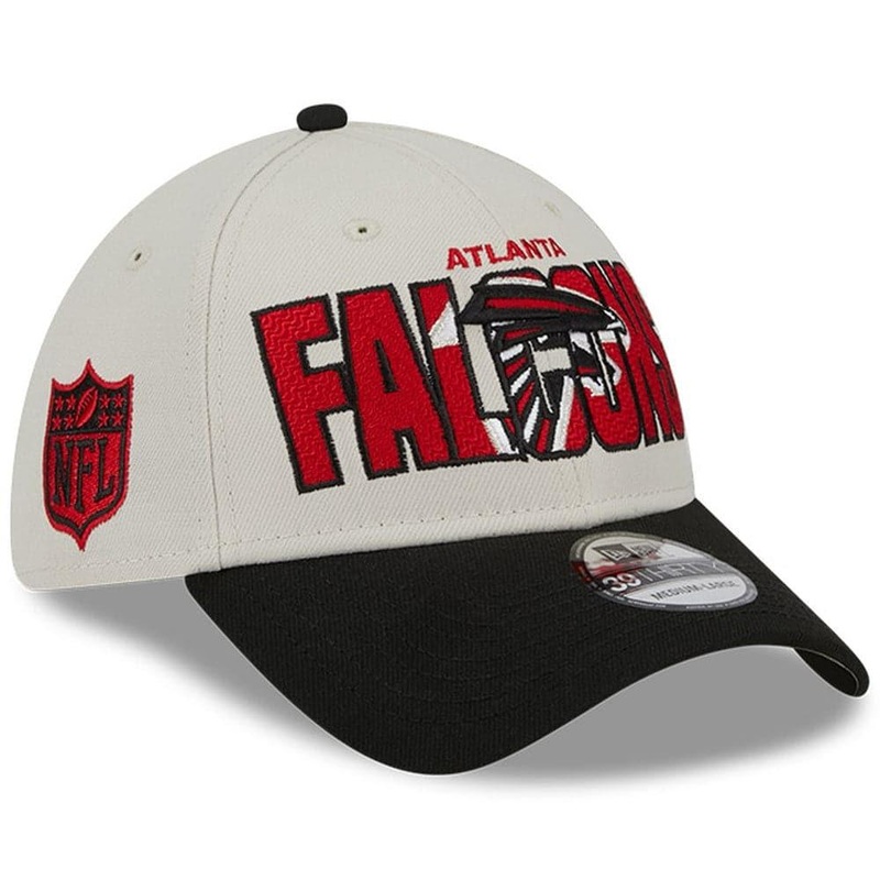 Atlanta Falcons New Era NFL 23 Draft 39THIRTY Stretch-Fit Hat – Stone