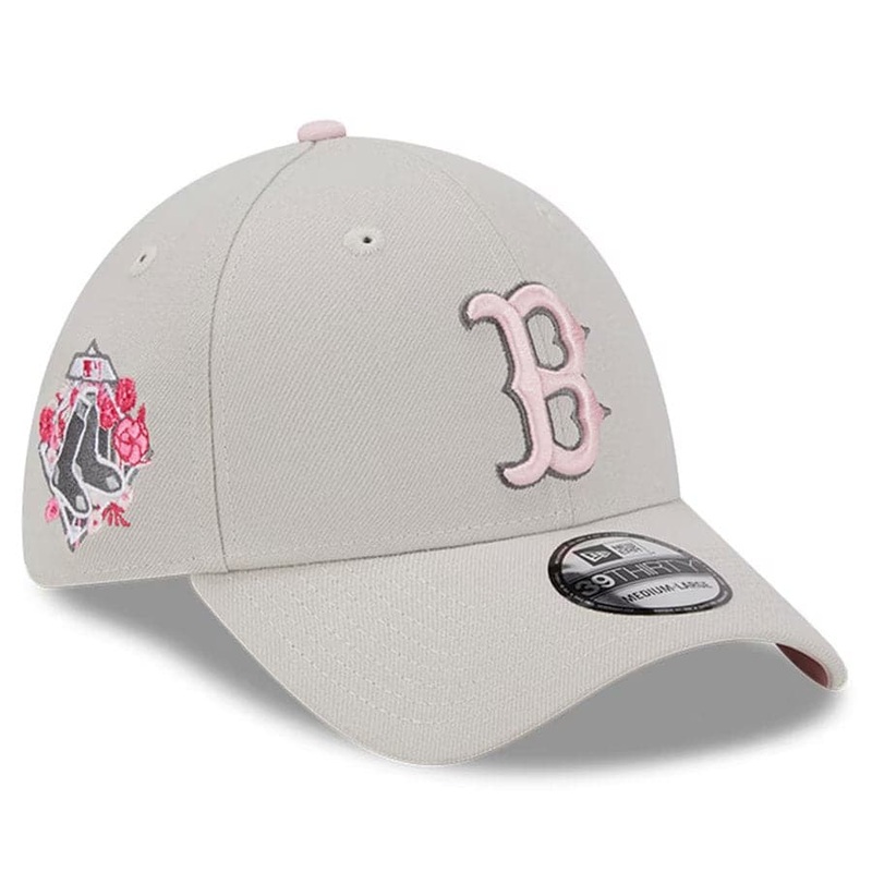 Boston Red Sox New Era MLB 23 Mothers Day 39THIRTY Stretch-Fit Hat – Stone