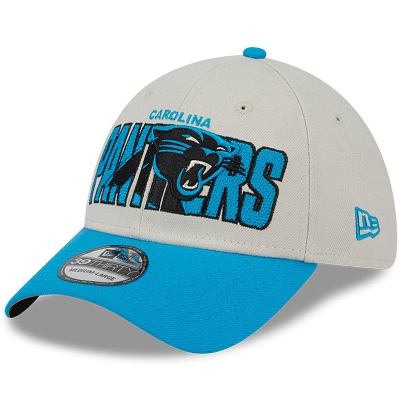Carolina Panthers New Era NFL 23 Draft 39THIRTY Stretch-Fit Hat – Stone